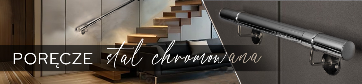 Poręcze chrom