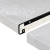 Listwa meblowa 38mm szczelinowa czarna AL008-S-038-A-CZA