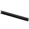 Uchwyt meblowy krawędziowy 39,6cm czarny AU628-0-352-CZA
