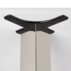 Noga meblowa gruba stołowa kwadratowa 60x60 71cm górne mocowanie INOX AC282-N-710-INX