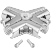 Element C do złączy serii TR58(X)-0-CHR drążka Ø25 chrom
