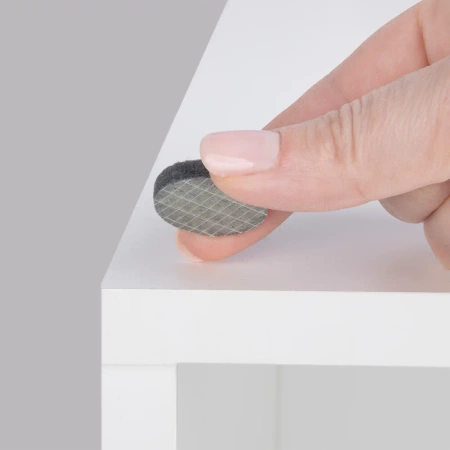 Podkładki filcowe samoprzylepne szare okrągłe Ø25mm 15szt PREMIUM PF001-0-025-SZA