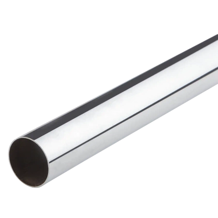Drążek meblowy okrągły Ø25 ścianka 1mm 200cm chrom AC500-0-200-CHR