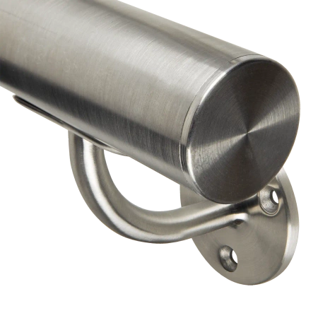 Uchwyt boczny poręczy odlew Ø42.4 mocowanie Ø60 75x50 stal nierdzewna Prevent PR722-0-INX