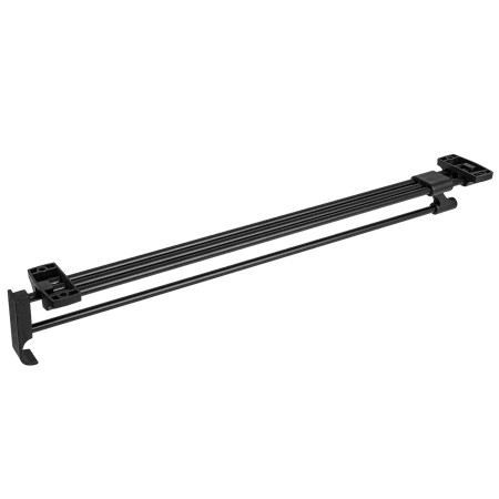 Wieszak wysuwany 50cm na ubrania do szafy czarny AC221-I-CZA