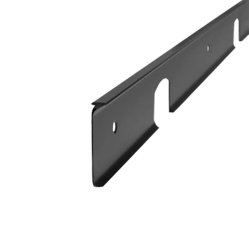 Listwa meblowa 38mm kątowa czarna AL007-K-038-A-CZA