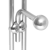 Zakończenie kulowe do drążka Ø25 chrom TR509-0-CHM