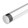 Zaślepka płaska do drążka Ø25 chrom zestaw 2szt AC507-A-2-CHR 