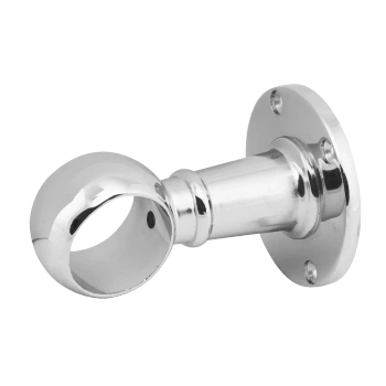 Uchwyt dystansowy drążka Ø25 przelotowy chrom AC994-0-CHR