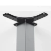 Noga meblowa stołowa kwadratowa 50x50 82cm górne mocowanie aluminium AC282-L-820-ALU