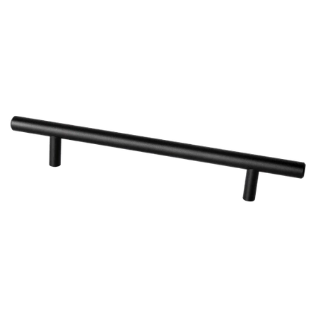 Uchwyt reling meblowy 18,8cm czarny AU101-0-128-CZA