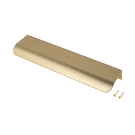 Uchwyt meblowy krawędziowy 18cm złoty AU628-0-160-ZLO