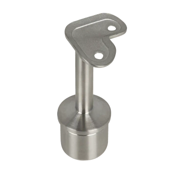 Uchwyt narożny poręczy balustrady Ø42.4  H=80 stal nierdzewna Prevent PR748-0-INX