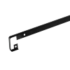 Listwa meblowa 38mm szczelinowa czarna AL008-S-038-A-CZA
