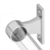 Uchwyt dystansowy końcowy meblowy do drążka Ø25 chrom AC997-0-CHR