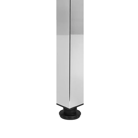 Noga meblowa stołowa kwadratowa 50x50 71cm górne mocowanie chrom AC282-K-710-CHR
