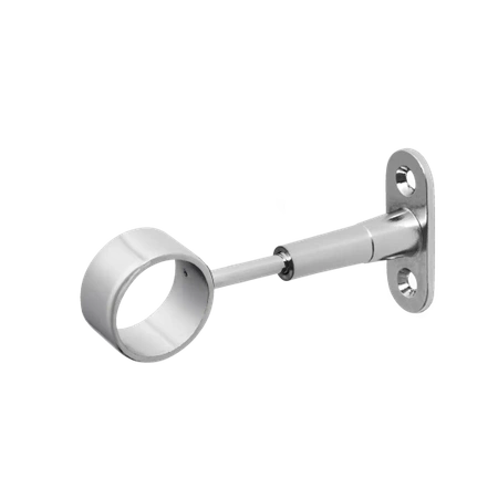 Uchwyt dystansowy Ø25 przelotowy  regulowany chrom AC936-0-CHR