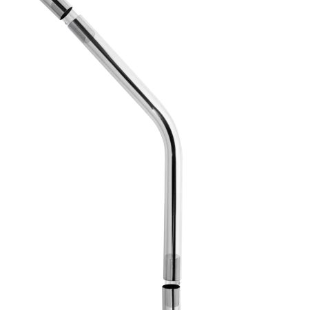 Drążek narożnik ukośny łącznik wspornik systemu drążkowego Ø25 chrom TR577-0-CHR