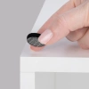 Podkładki filcowe samoprzylepne czarne okrągłe Ø22mm 20szt PREMIUM PF001-0-022-CZA