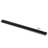 Uchwyt meblowy krawędziowy 59,6cm czarny AU628-0-576-CZA