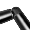 Łącznik przegubowy poręczy balustrady Ø42.4 27x27 stal nierdzewna Prevent  czarny PR732-0-CZA