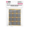 Podkładki filcowe samoprzylepne szare kwadrat 28x28 12szt PREMIUM PF001-1-028-SZA