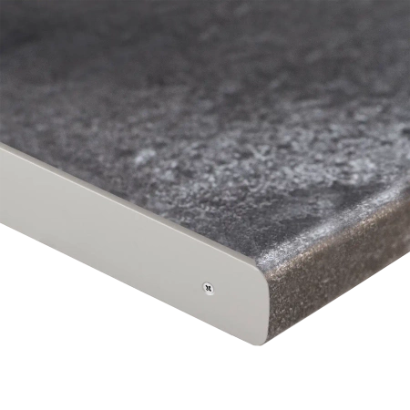 Listwa meblowa 38mm boczna lewa kolor aluminium AL005-L-038-ALU