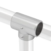 Łącznik trzykierunkowy Ø25 chrom AC983-0-CHR