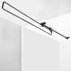 Wieszak wysuwany pojedynczy 45cm na ubrania do szafy czarny AC221-D-CZA