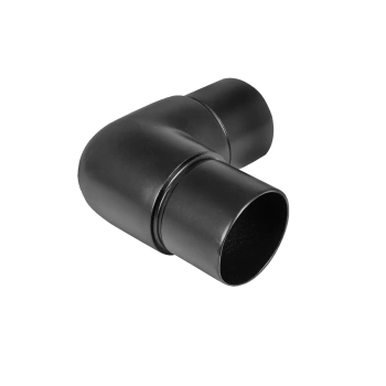 Narożnik poręczy balustrady Ø42.4 50x50 stal nierdzewna Prevent PR727-0-CZA czarny