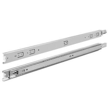 Prowadnica kulkowa łożyskowa pełny wysuw 700mm, H=45mm, ocynk