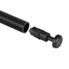 Zaślepka zakończenie do drążka meblowego Ø16 chrom AC307-R-CZA