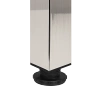 Noga meblowa gruba stołowa kwadratowa 60x60 82cm górne mocowanie INOX AC282-P-820-INX
