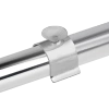 Podstawka z przyssawką  na drążek Ø25 chrom TR538-C-CHR
