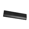 Uchwyt meblowy krawędziowy15cm czarny AU628-0-128-CZA