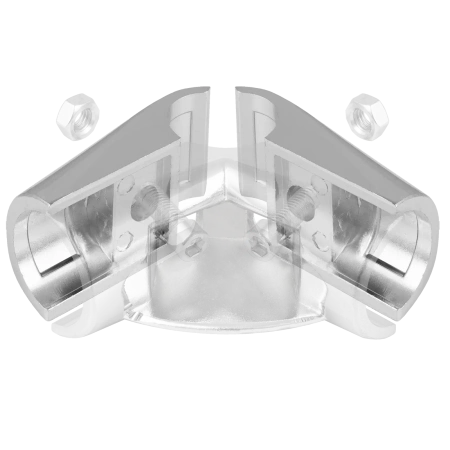 Element A do złączy TR579-0-CHR TR580-0-CHR drążka Ø25 chrom