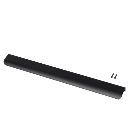 Uchwyt meblowy krawędziowy 38cm czarny AU628-1-352-CZA