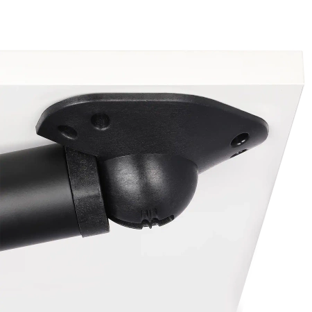 Noga meblowa stołowa składana 71,5cm stalowa czarna okrągła AC262-A-710-CZA
