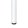 Noga meblowa 82cm stalowa regulowana górne mocowanie kolor biały okrągła AC282-B-820-BIA