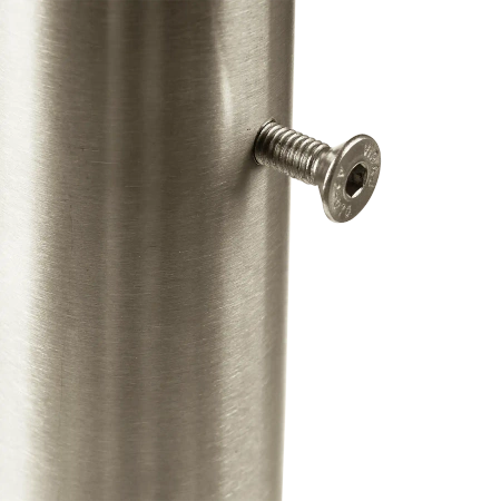 Słupek balustrady stal nierdzewna podwyższony 98cm 4 śruby PR704-0-098-INX