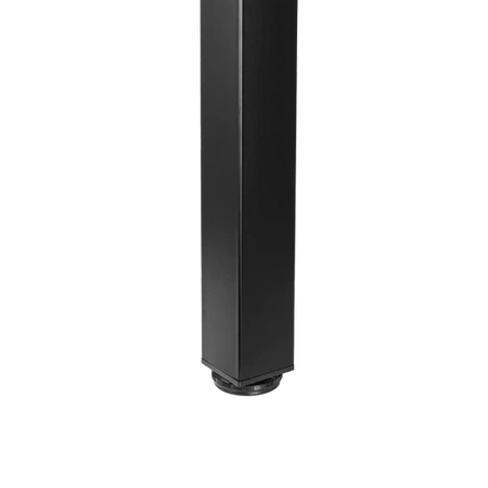 Noga meblowa stołowa kwadratowa 50x50 110cm górne mocowanie czarna AC282-M-1100-CZA