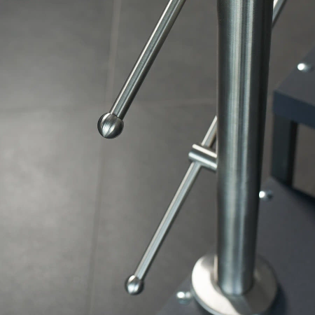Końcówka kulowa wypełnienia balustrady Ø12 stal nierdzewna Prevent PR715-0-INX