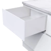 Szuflada SLIM, L=350, H=199, biała 40kg SB199-0-350-BIA