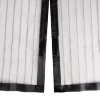Moskitiera z magnesem na drzwi BASIC 100x220cm czarna MS0MA-100-220-CZA