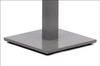 Podstawa stołu SLSH-2011-72-45-ALU kwadrat wysokość 72cm, podstawa 45x45cm kolor aluminium