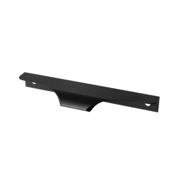 Uchwyt meblowy krawędziowy15cm czarny AU627-0-128-CZA