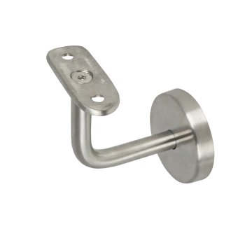 Uchwyt boczny  poręczy z maskownicą Ø42.4 mocowanie Ø60 75x50 stal nierdzewna Prevent PR747-0-INX