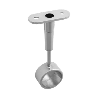 Uchwyt dystansowy drążka Ø25 końcowy regulowany chrom AC936-A-CHR