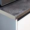 Listwa meblowa 38mm boczna lewa kolor aluminium AL005-L-038-ALU