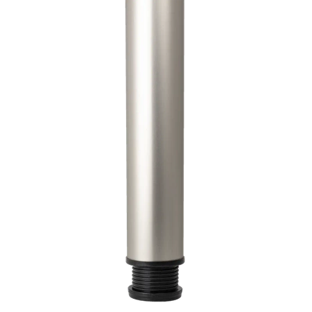 Noga meblowa 82cm stalowa regulowana odlew górne mocowanie satyna okrągła AC282-E-820-SAT
